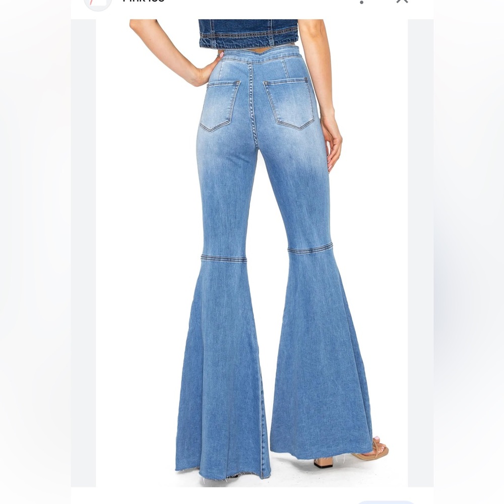 Free people flare denim Sz 29 R